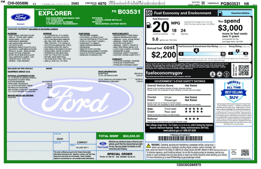 2023 Ford Explorer King Ranch