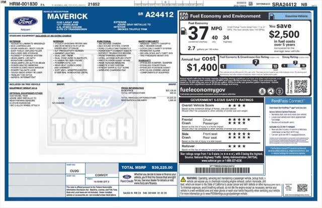 2025 Ford Maverick Lariat