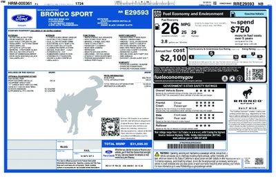 2024 Ford Bronco Sport Big Bend